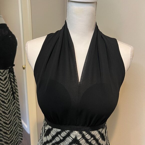NWT Iris Setlakwe Designer Black and white sleeveless dress, Size 0 - Picture 2 of 14
